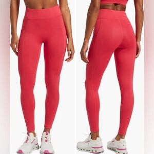 NWT Bandier Center Stage Pocket Leggings in Virtual Pink Size Medium $120